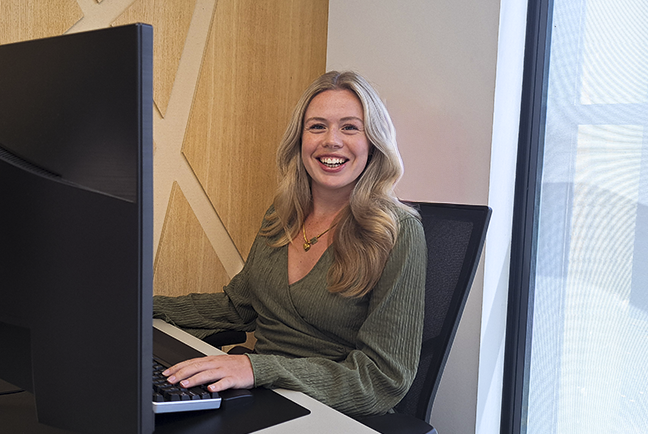 Even voorstellen: Daphne, onze nieuwe office manager